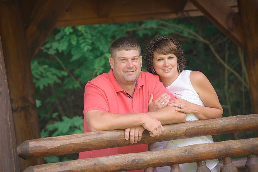 Couple Portrait Cabin